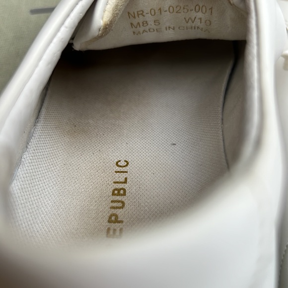 NEW REPUBLIC, KURT LEATHER SNEAKER W10/M8.5 - Picture 5 of 8